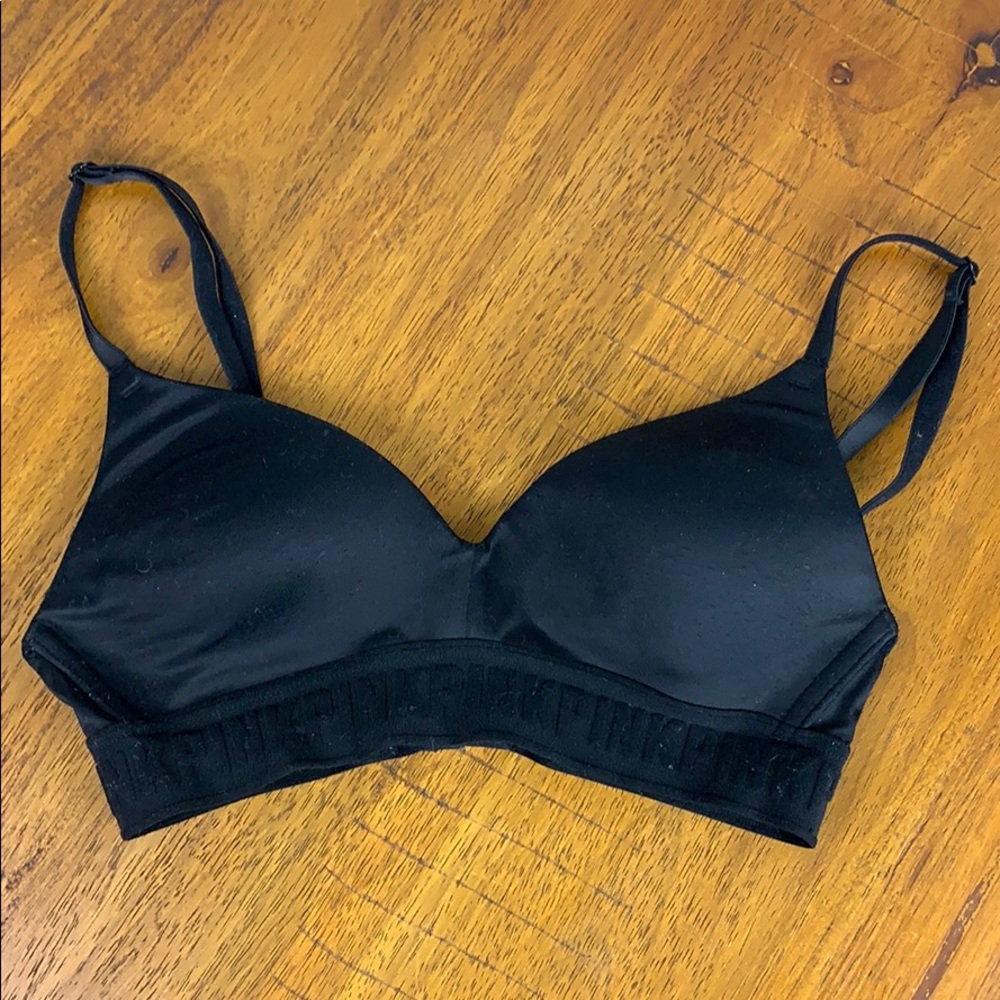 Pink Victoria Secret Lightly Lined Bra
